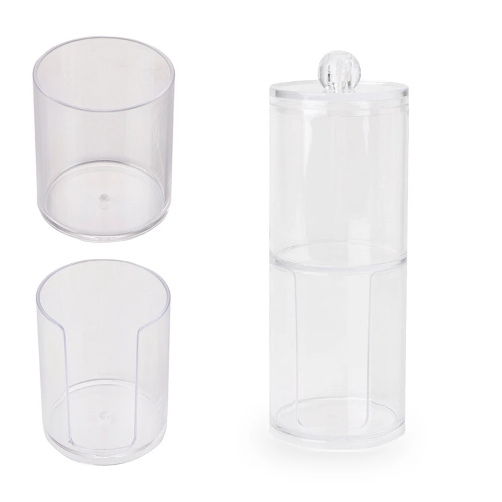 Creative Clear Acrylic Storage Holder Transparent Cotton Swabs Stick Cosmetic Makeup Organizer Bottle Makeup Cotton Pad Jars
Creative Clear Acrylic Storage Holder Transparent Cotton Swabs Stick Cosmetic Makeup Organizer Bottle Makeup Cotton Pad Jars