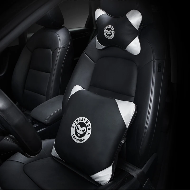 CHSKY Car Coves Car Seat Headrest Neck Pillow Protector Steering Wheel seat Covers Back Supports Waist Pillow Car Accessories
CHSKY Car Coves Car Seat Headrest Neck Pillow Protector Steering Wheel seat Covers Back Supports Waist Pillow Car Accessories