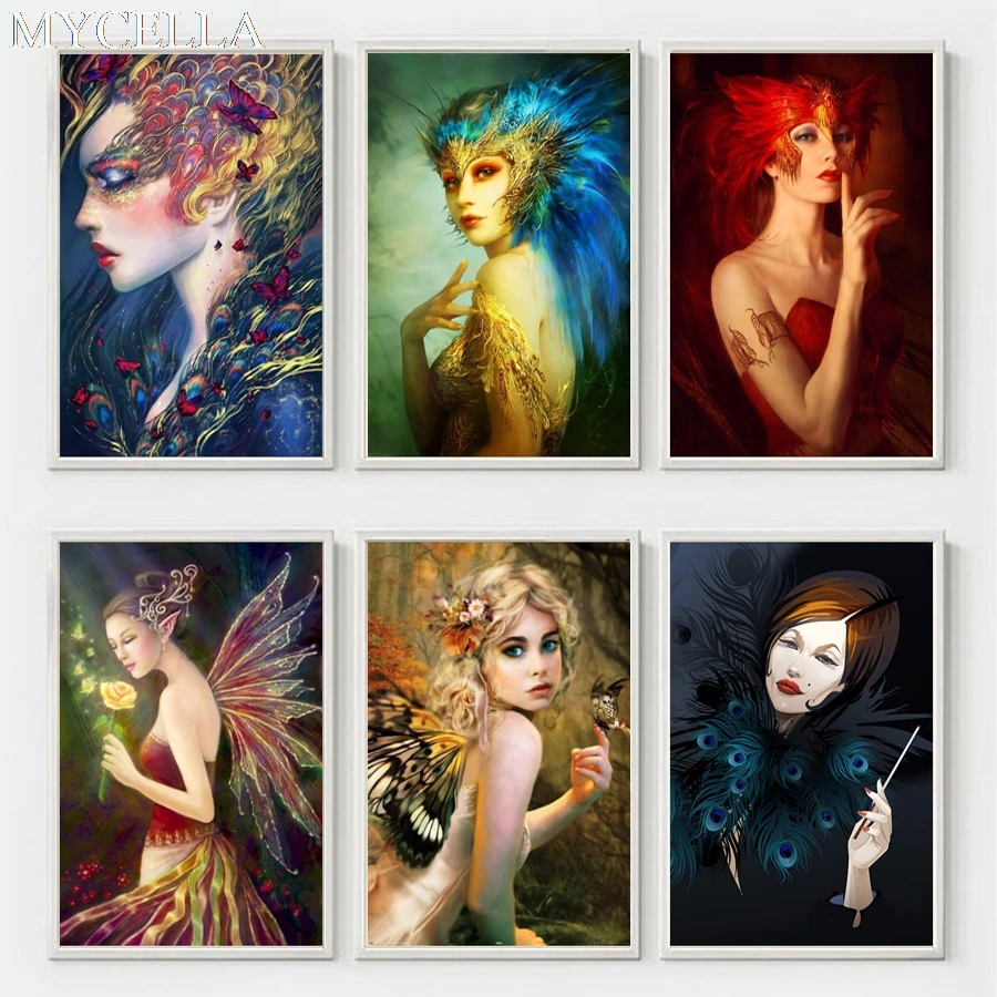 MYCELLA Peacock Girls 5D Diy Diamond Mosaic Handmade Diamond Painting Cross Stitch Diamond Embroidery Sexy Woman Rhinestones Art
MYCELLA Peacock Girls 5D Diy Diamond Mosaic Handmade Diamond Painting Cross Stitch Diamond Embroidery Sexy Woman Rhinestones Art
