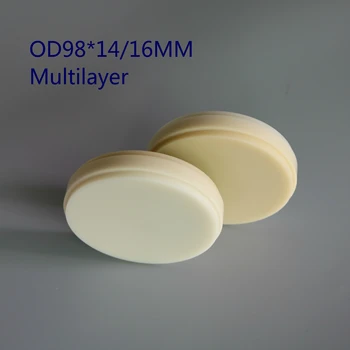 5pcs OD98x14/16mm Dental Lab Materials Multilayer PMMA Dental Disc Blocks Material for Temporary Bridge
5pcs OD98x14/16mm Dental Lab Materials Multilayer PMMA Dental Disc Blocks Material for Temporary Bridge