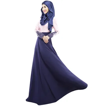 Patchwork Lace Islamic Long Dress Turkish Women Clothing Abayas Women Abaya Saudi Muslim Middle East Dubai Dresses Fashion 2019
Patchwork Lace Islamic Long Dress Turkish Women Clothing Abayas Women Abaya Saudi Muslim Middle East Dubai Dresses Fashion 2019