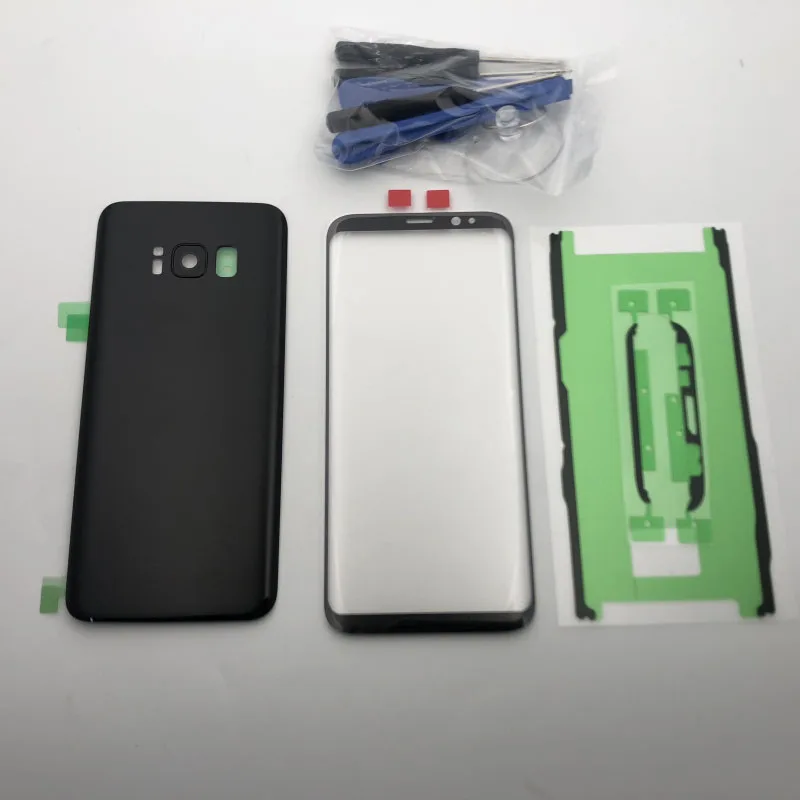 S8 Battery Back Cover Glass Door Housing Replacement + LCD Front Touch Screen Glass Outer Lens For Samsung Galaxy S8 G950 G950F
S8 Battery Back Cover Glass Door Housing Replacement + LCD Front Touch Screen Glass Outer Lens For Samsung Galaxy S8 G950 G950F