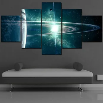 One Set 5 Panel Sci Fi Planetary Ring Picture Modern Canvas Print Painting Decor Framework For Living Room Wall Art Home Decor 
One Set 5 Panel Sci Fi Planetary Ring Picture Modern Canvas Print Painting Decor Framework For Living Room Wall Art Home Decor