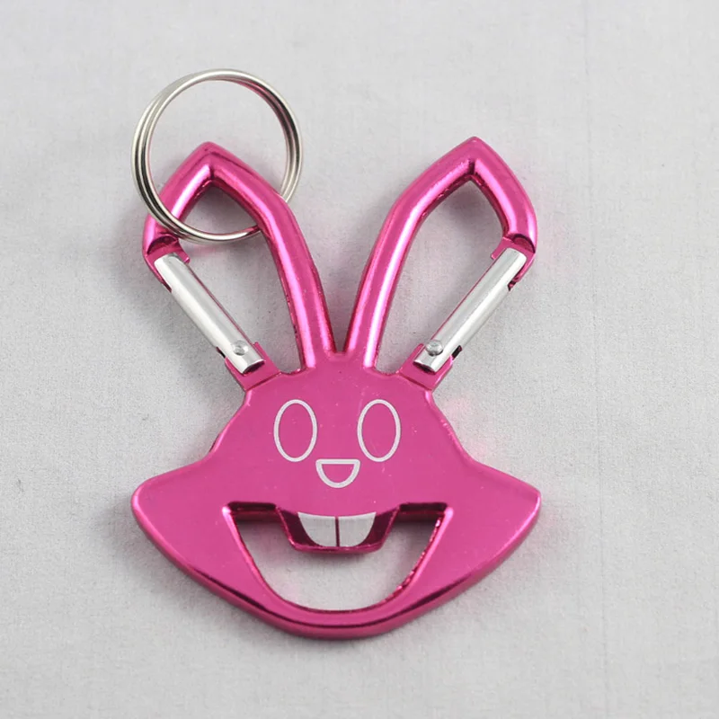 600 pcs/lot Aluminum Alloy Beer Bottle Opener Rabbit KeyChains Hare Can Open Tools Promotion Gift Multicolor-Free Shipping
600 pcs/lot Aluminum Alloy Beer Bottle Opener Rabbit KeyChains Hare Can Open Tools Promotion Gift Multicolor-Free Shipping
