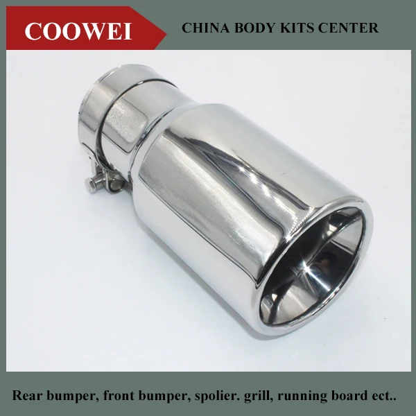 Universal Car Exhaust Muffler Tip Stainless Steel Pipe Chrome Trim Modified Car Tail Throat Liner Pipe Exhaust System
Universal Car Exhaust Muffler Tip Stainless Steel Pipe Chrome Trim Modified Car Tail Throat Liner Pipe Exhaust System