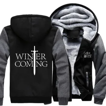 Hot Game of Thrones hoodie Winter Jackets Coats Anime STARK Hooded Men Warm Sweatshirts
Hot Game of Thrones hoodie Winter Jackets Coats Anime STARK Hooded Men Warm Sweatshirts