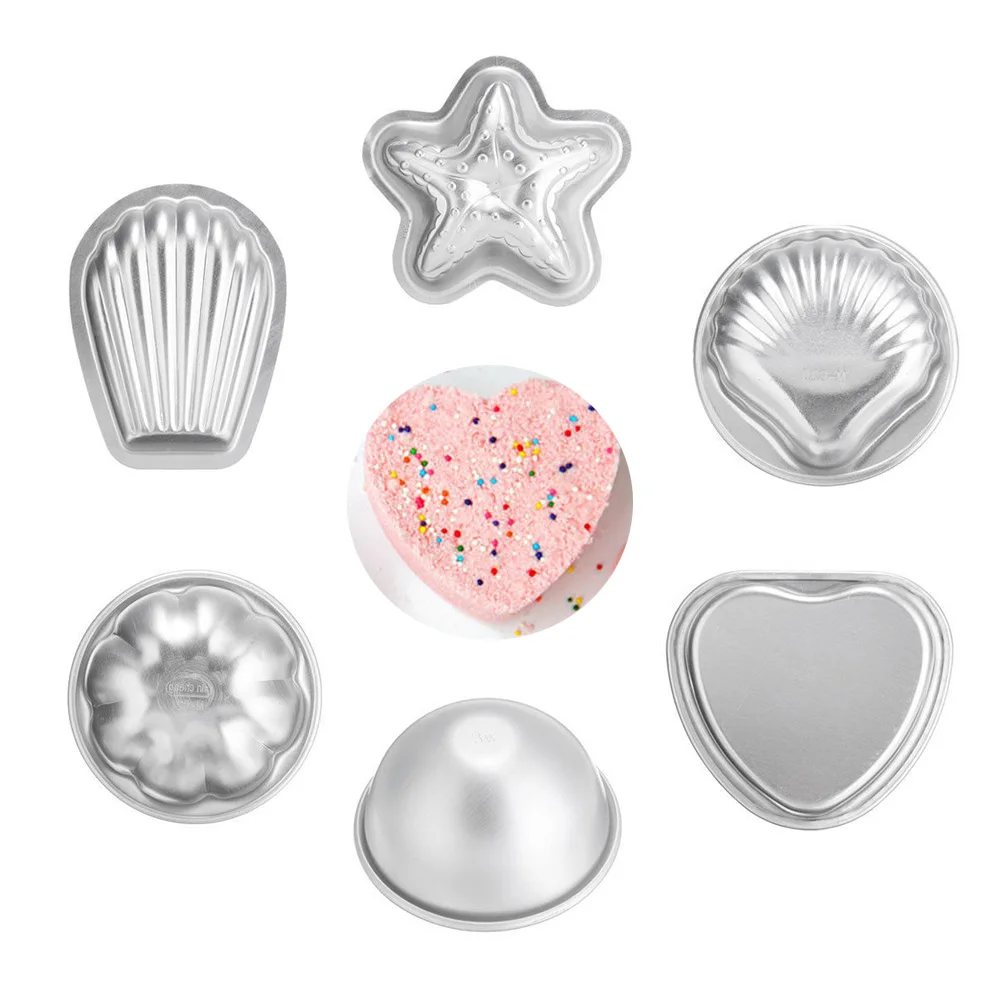 14 Pcs/Set DIY Bathing Bath Bomb Molds Balls Sea Shell Shape Aluminum Alloy Cake Pan Baking Mold Pastry Tool Accessory
14 Pcs/Set DIY Bathing Bath Bomb Molds Balls Sea Shell Shape Aluminum Alloy Cake Pan Baking Mold Pastry Tool Accessory