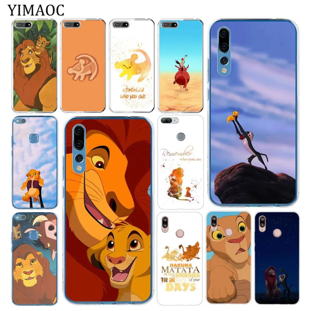 Мягкий силиконовый чехол YIMAOC для телефона Huawei P30 P20 Pro P10 P9 P8 Lite 2015 2016 2017 P smart Z