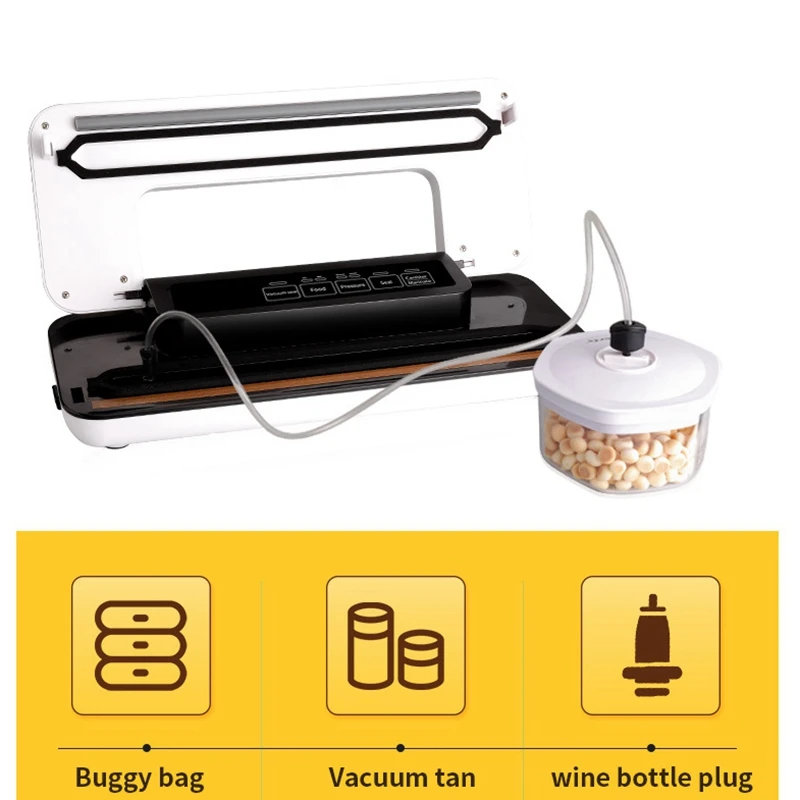 Household Electric Vacuum Sealer Packaging Machine Food Vacuum Packer
Household Electric Vacuum Sealer Packaging Machine Food Vacuum Packer