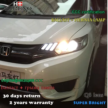 Hireno Headlamp for 2014-2017 Honda Fit jazz Headlight Assembly LED DRL Angel Lens Double Beam HID Xenon 2pcs
Hireno Headlamp for 2014-2017 Honda Fit jazz Headlight Assembly LED DRL Angel Lens Double Beam HID Xenon 2pcs