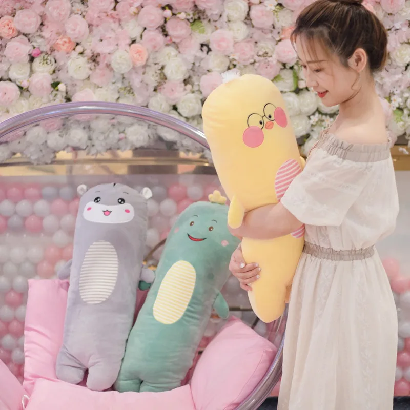 1pc 70cm/100cm Long Cute Dinosaur&Cow&Duck Plush Toy Soft Cartoon Animal Hamster&Cat Stuffed Doll Bed Pillow Girlfriend Kid Gift
1pc 70cm/100cm Long Cute Dinosaur&Cow&Duck Plush Toy Soft Cartoon Animal Hamster&Cat Stuffed Doll Bed Pillow Girlfriend Kid Gift