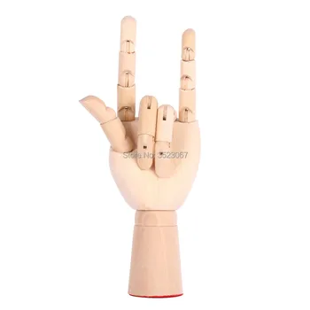 Left Hand 10" 25CM Wood Crafts Manikin Drawing Model Wooden Human feMale Manikin Jointed Mannequin Puppet Burning goods
Left Hand 10" 25CM Wood Crafts Manikin Drawing Model Wooden Human feMale Manikin Jointed Mannequin Puppet Burning goods
