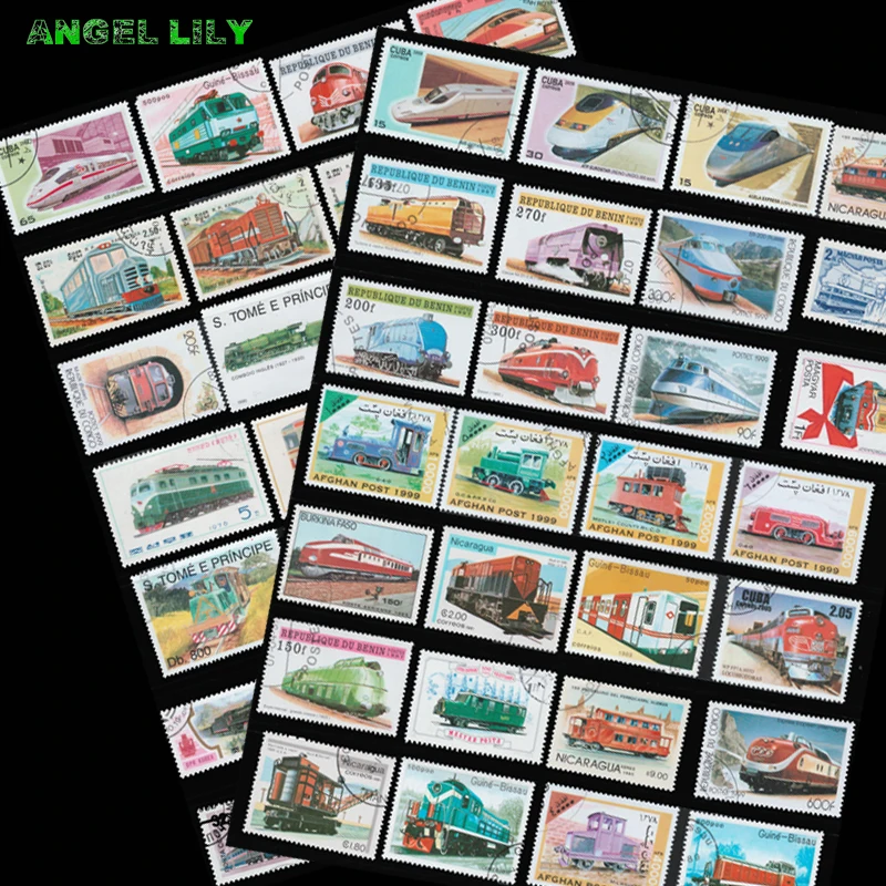 50 PCS/lot All Different Diesel Electric Trains Topic Postage Stamps With Post Mark For Collection
50 PCS/lot All Different Diesel Electric Trains Topic Postage Stamps With Post Mark For Collection