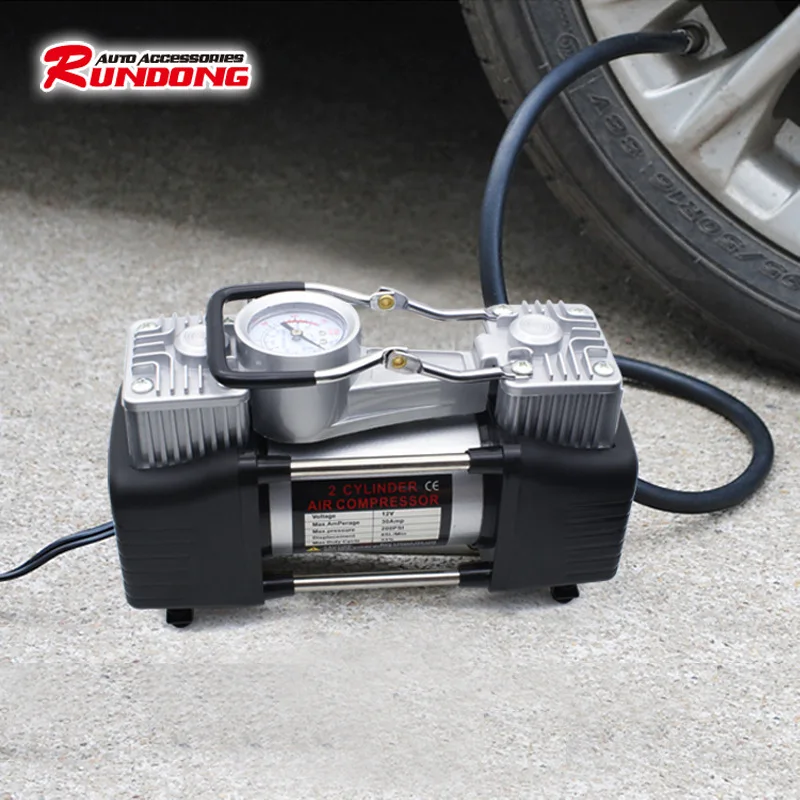 Car DC12V double cylinder pneumatic pump Metal car tire High power pneumatic pump AC-680
Car DC12V double cylinder pneumatic pump Metal car tire High power pneumatic pump AC-680