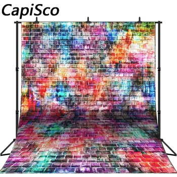 Capisco Old Colorful Brick Wall Portrait Grunge Photography Backgrounds Customized Photographic Backdrops For Photo Studio
Capisco Old Colorful Brick Wall Portrait Grunge Photography Backgrounds Customized Photographic Backdrops For Photo Studio