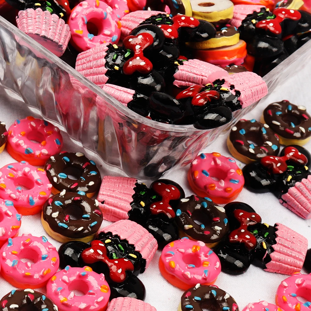 AHB Resin Candy Donut Handmade Resin Accessories HairClip Making Supplies Drawstring Pouch for DIY Crafts Scrapbook Materials
AHB Resin Candy Donut Handmade Resin Accessories HairClip Making Supplies Drawstring Pouch for DIY Crafts Scrapbook Materials
