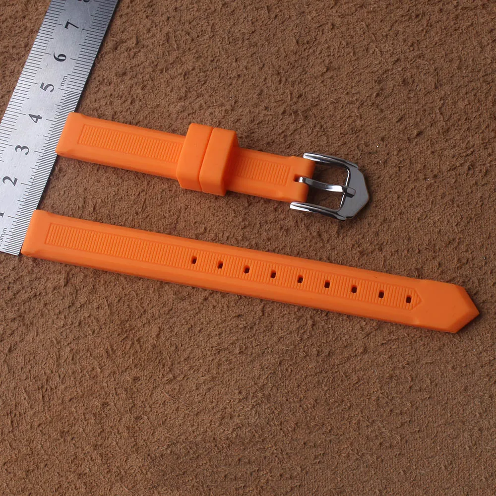 Watchband Orange Watch strap Silicone Rubber 12mm 14mm 16mm 18mm 19mm 20mm Watches accessories for sport Wristwatch waterproof
Watchband Orange Watch strap Silicone Rubber 12mm 14mm 16mm 18mm 19mm 20mm Watches accessories for sport Wristwatch waterproof
