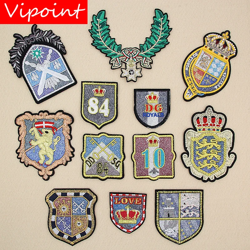 VIPOINT embroidery army patches college patches badges applique patches for clothing XW-112
VIPOINT embroidery army patches college patches badges applique patches for clothing XW-112