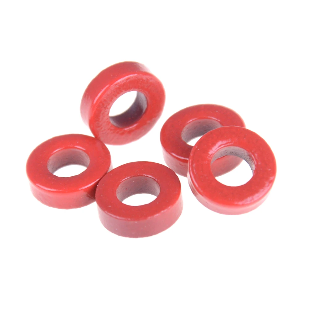 5pcs/lot Red gray Carbonyl Iron Core T37-2 Carbonyl iron powder core high frequency magnetic core Coating
5pcs/lot Red gray Carbonyl Iron Core T37-2 Carbonyl iron powder core high frequency magnetic core Coating