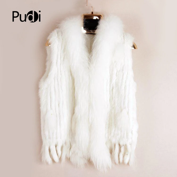 VR001 Free shipping womens natural real rabbit fur vest with raccoon fur collar waistcoat/jackets rex rabbit knitted winter
VR001 Free shipping womens natural real rabbit fur vest with raccoon fur collar waistcoat/jackets rex rabbit knitted winter