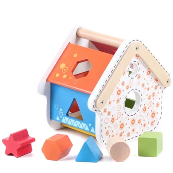 Colourful Intelligence Box Wooden Shape Sorter Baby Cognitive Matching Building Blocks Kids Children Early Eductional Toy D83
Colourful Intelligence Box Wooden Shape Sorter Baby Cognitive Matching Building Blocks Kids Children Early Eductional Toy D83
