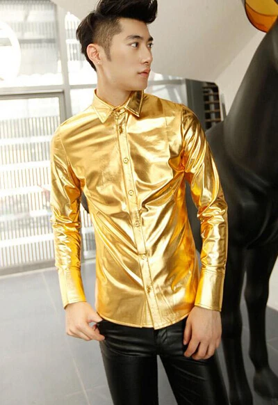 Singing performances gold fashion mens shirts casual shirt men slim fit shirt sleeve dress shirt Antifouling and water repellent
Singing performances gold fashion mens shirts casual shirt men slim fit shirt sleeve dress shirt Antifouling and water repellent