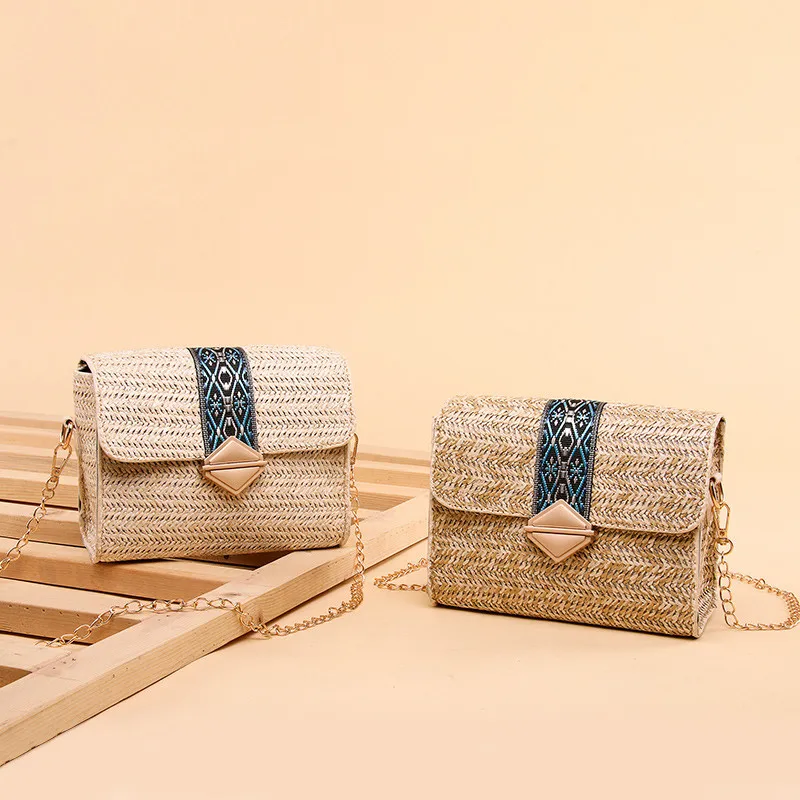 Women's Fashion Woven Diagonal Cross-Bag Casual Beach Bag Wild Shoulder Bag High Quality Casual High Capacity Shopping Bag
Women's Fashion Woven Diagonal Cross-Bag Casual Beach Bag Wild Shoulder Bag High Quality Casual High Capacity Shopping Bag