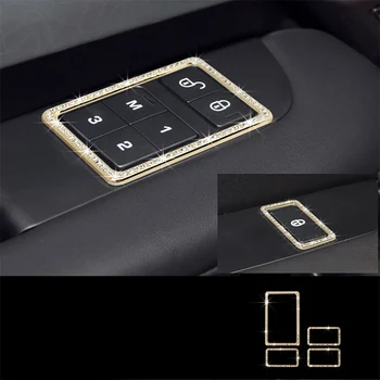 4x Silver / Gold Diamond Style car accessories interior Door Lock Buttons Cover Frame trim For Land Rover Discovery 5 LR5 17-18
4x Silver / Gold Diamond Style car accessories interior Door Lock Buttons Cover Frame trim For Land Rover Discovery 5 LR5 17-18