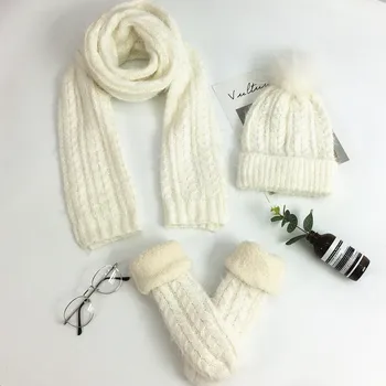 3 Pieces Set Children Hat Winter Scarf for Girls Boys Hats 4 Pcs Big Fur Cap Knitted Cap Winter Hat Children's Winter Hat
3 Pieces Set Children Hat Winter Scarf for Girls Boys Hats 4 Pcs Big Fur Cap Knitted Cap Winter Hat Children's Winter Hat