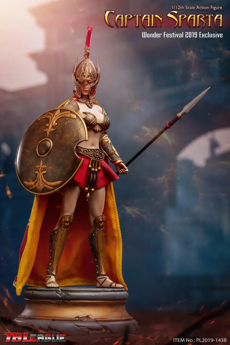 TBLeague Phicen PL2019-143B 1/12 Scale Action Figure Captain Sparta Wonder Festival 2019 Exclusive
TBLeague Phicen PL2019-143B 1/12 Scale Action Figure Captain Sparta Wonder Festival 2019 Exclusive