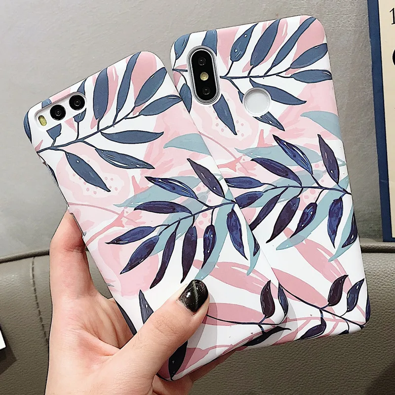 3D Relief Flower Hard Phone Cases For Xiaomi MI 8 SE leaf Patterned pink Matte Phone Cases For Xiaomi A1 A2 Anti-knock Cover
3D Relief Flower Hard Phone Cases For Xiaomi MI 8 SE leaf Patterned pink Matte Phone Cases For Xiaomi A1 A2 Anti-knock Cover