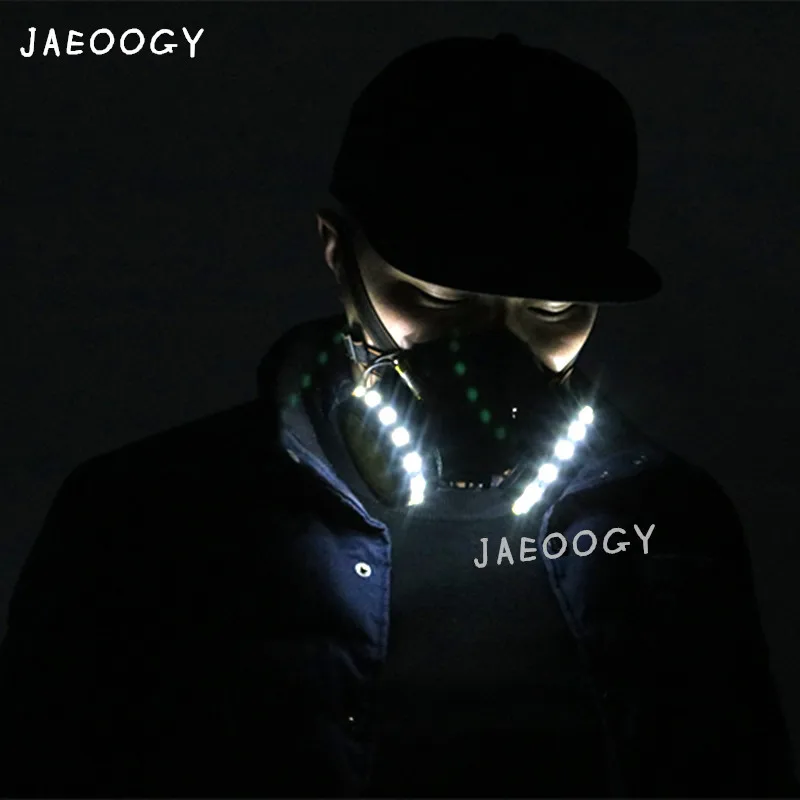 Creative LED Respirator Mask Musical Stage Dancing Performance Glowing Mask Party Laser Show Fluorescent Costume Props
Creative LED Respirator Mask Musical Stage Dancing Performance Glowing Mask Party Laser Show Fluorescent Costume Props
