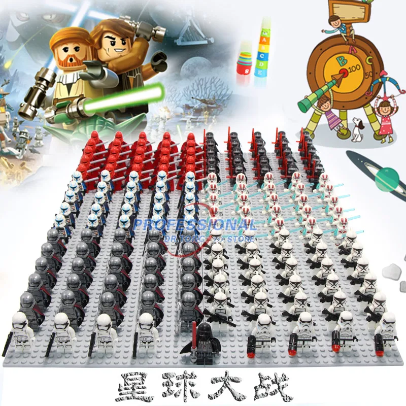 21PCS Star Wars Figure Shadow ARF Fox Wolfpack Figure Shock Storm Sand Death Jek-14 Building Block Toys
21PCS Star Wars Figure Shadow ARF Fox Wolfpack Figure Shock Storm Sand Death Jek-14 Building Block Toys