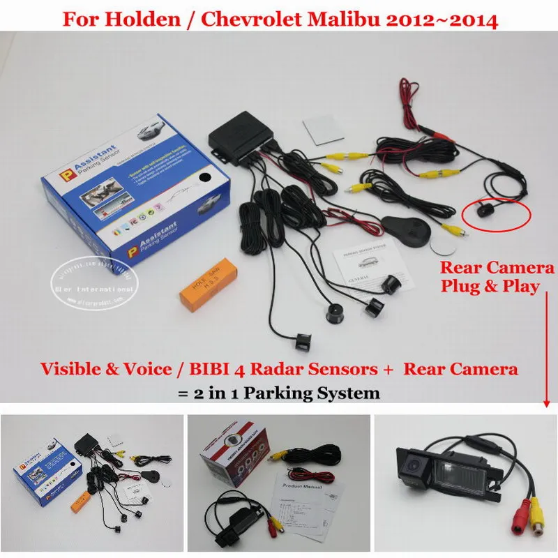 Liislee BIBI Alarm Parking System For Holden / Chevy Chevrolet Malibu - Car Rear View Camera + Parking Sensors = 2 in 1 Visual
Liislee BIBI Alarm Parking System For Holden / Chevy Chevrolet Malibu - Car Rear View Camera + Parking Sensors = 2 in 1 Visual