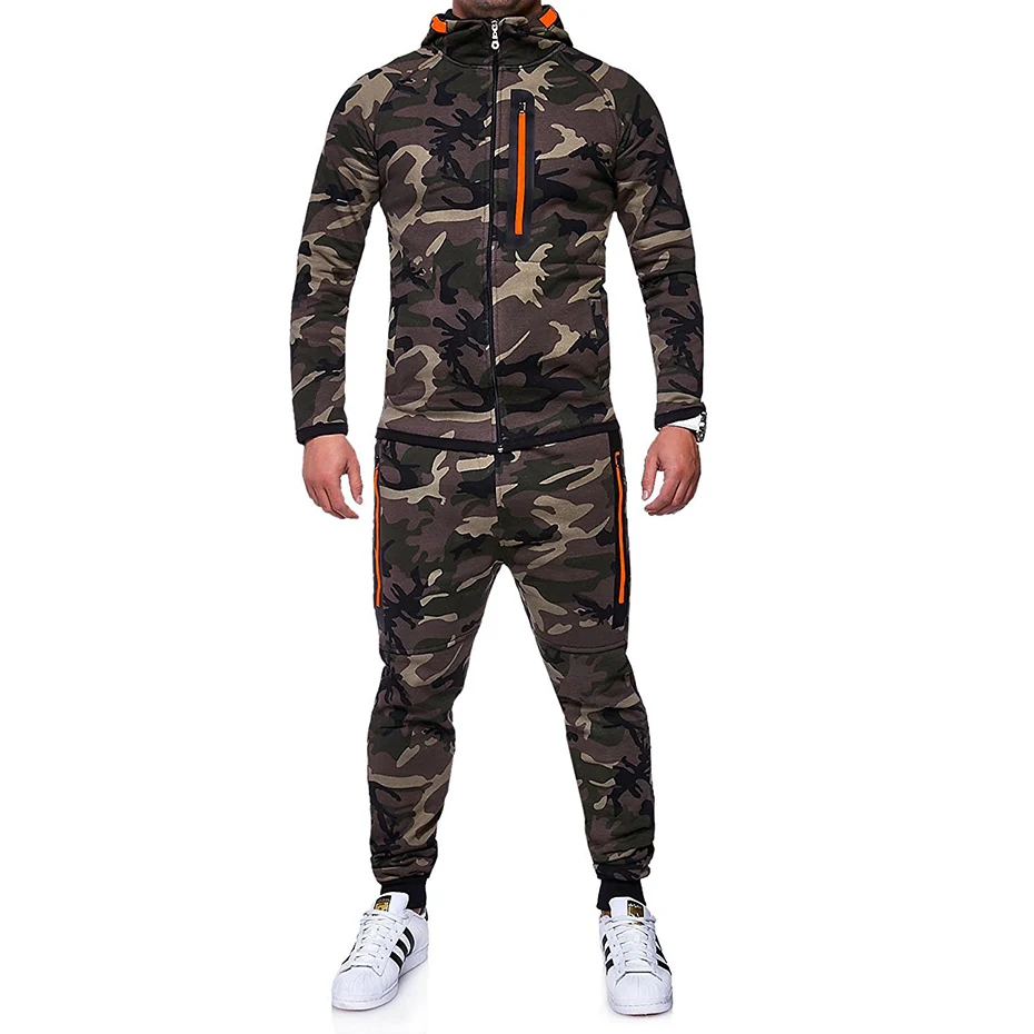 Zogaa New Men Set Clothes Casual Cotton Men set Full sleeve Madarin Collar Camouflage Men's Jacket and Trousers Free Shipping
Zogaa New Men Set Clothes Casual Cotton Men set Full sleeve Madarin Collar Camouflage Men's Jacket and Trousers Free Shipping