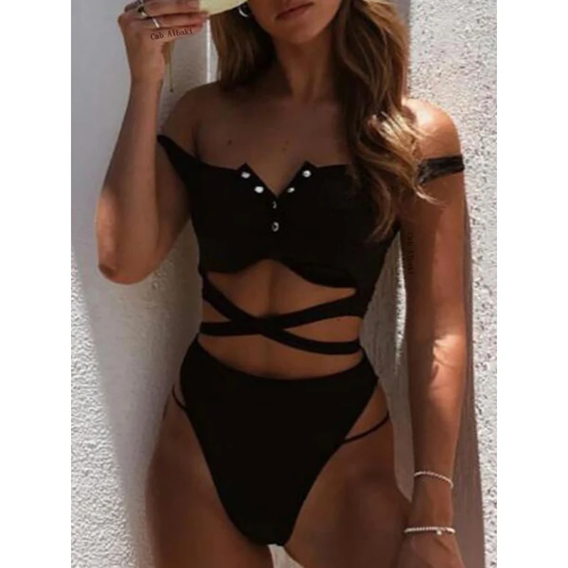 Women Summer Sexy Beach Sets Solid Color Swimwear Bathing Suits Ladies Bodycon Brazilian Style Off Shoulder Siamese suit SJ2137E
Women Summer Sexy Beach Sets Solid Color Swimwear Bathing Suits Ladies Bodycon Brazilian Style Off Shoulder Siamese suit SJ2137E