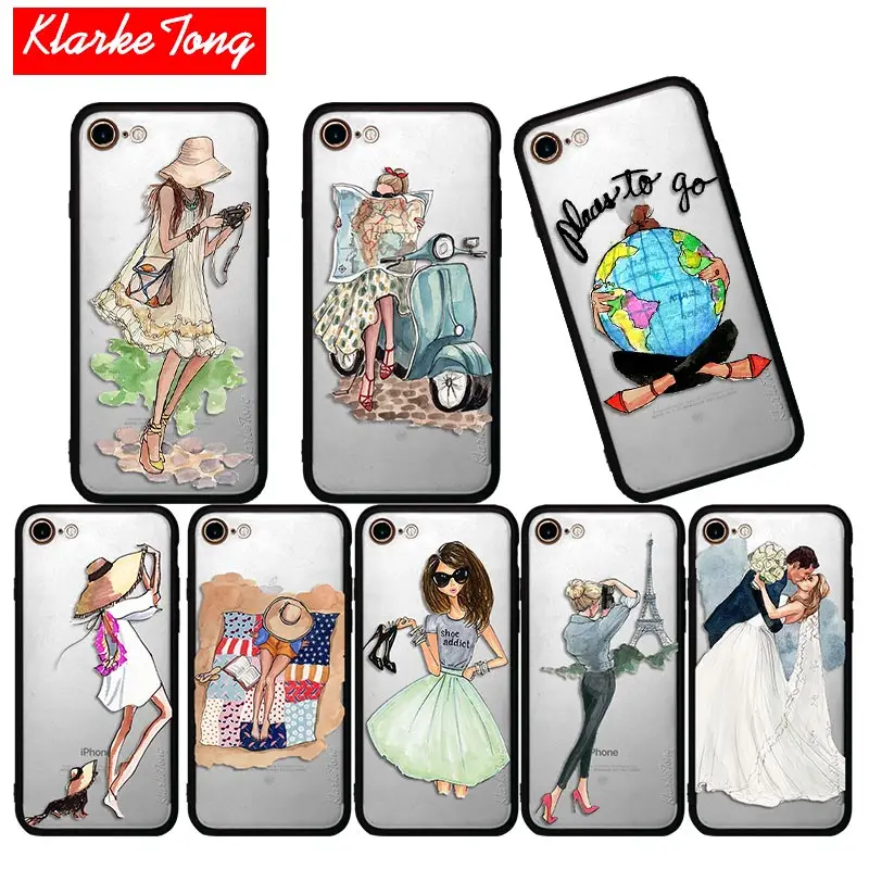 KlarkeTong Wedding Summer Beach Girl Travel Phone Case For iPhone 7 6 6s Plus 5 5s SE Hybrid Silicone Matte Hard Luxury Cover
KlarkeTong Wedding Summer Beach Girl Travel Phone Case For iPhone 7 6 6s Plus 5 5s SE Hybrid Silicone Matte Hard Luxury Cover