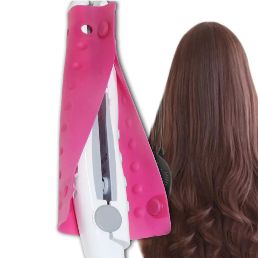 Silicone Wave Point Home Snap Fastener For Hair Straightener Anti Slip Salon Lightweight Heat Resistant Mat Durable Curling Iron
Silicone Wave Point Home Snap Fastener For Hair Straightener Anti Slip Salon Lightweight Heat Resistant Mat Durable Curling Iron