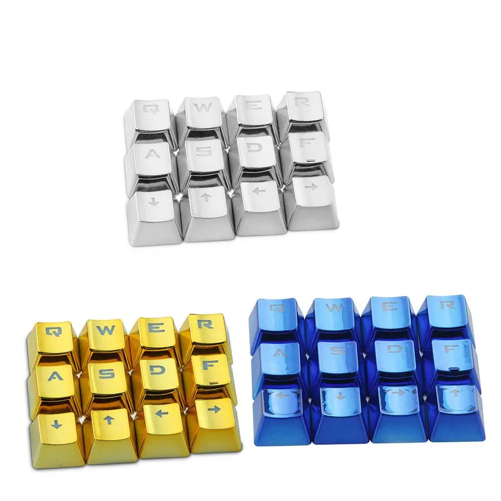 AMZDEAL Universal Mechanical Keyboard Protector PBT Plating 12Pcs Keycap Set Dustproof
AMZDEAL Universal Mechanical Keyboard Protector PBT Plating 12Pcs Keycap Set Dustproof
