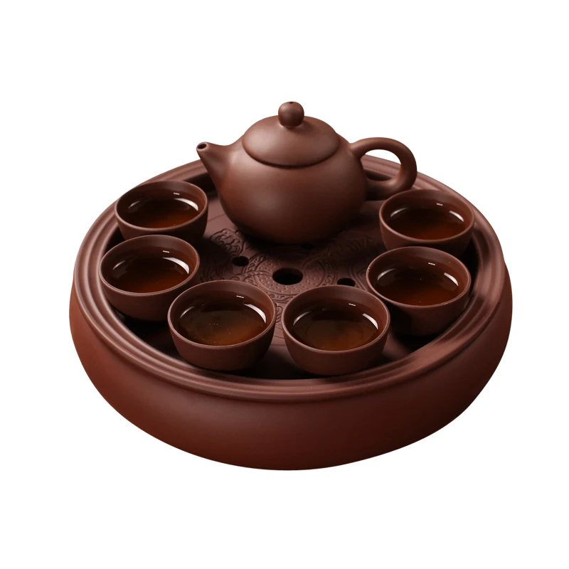 Chinese 8PCSTea Set puer black tea and oolong ltea pot Hot sales yixing teapot clay handmade Beautiful and easy teapot
Chinese 8PCSTea Set puer black tea and oolong ltea pot Hot sales yixing teapot clay handmade Beautiful and easy teapot