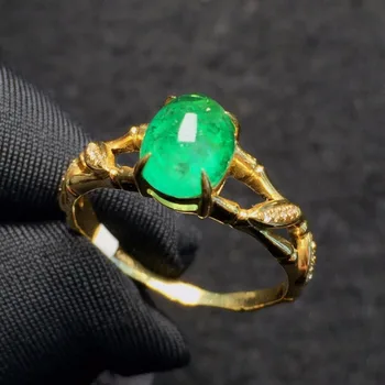 Fine Jewelry Real Pure 18 K Gold 100% Natural Emerald Gemstone 1.8ct Diamond Female's Wedding Rings for Women's Fine Rings
Fine Jewelry Real Pure 18 K Gold 100% Natural Emerald Gemstone 1.8ct Diamond Female's Wedding Rings for Women's Fine Rings