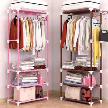 Simple Clothes Hanger Stainless Steel Stand Clothing Rack Hat Display Creative Modern Bedroom Living Room Furniture Coat Rack
Simple Clothes Hanger Stainless Steel Stand Clothing Rack Hat Display Creative Modern Bedroom Living Room Furniture Coat Rack