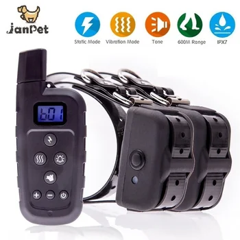Waterproof Pet Dog Training Collar With 600M Remote Control Electric Shock Collar Rechargeable Pet Trainer Support 3 Dogs
Waterproof Pet Dog Training Collar With 600M Remote Control Electric Shock Collar Rechargeable Pet Trainer Support 3 Dogs