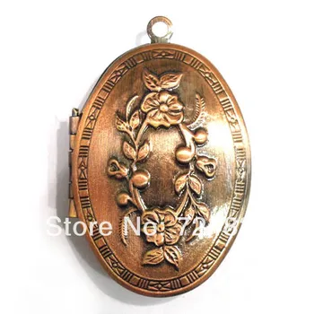 Antique Copper Brushed Openable Oval Flower Marked Prayer Wish Box Photo Locket Frame Pendant European Charms Bulk Wholesale
Antique Copper Brushed Openable Oval Flower Marked Prayer Wish Box Photo Locket Frame Pendant European Charms Bulk Wholesale