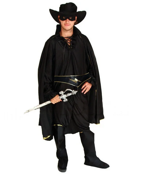 Free shipping!!Hero zorro costume, cosplay, Halloween game shows death clothing, adult masked man
Free shipping!!Hero zorro costume, cosplay, Halloween game shows death clothing, adult masked man