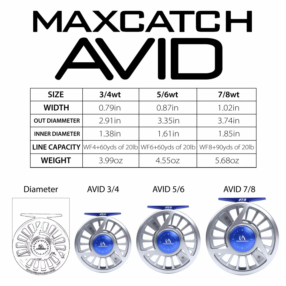 8wt saltwater fly reel