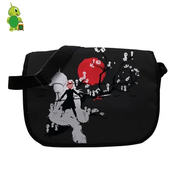 Ghibli Anime Mononoke Hime Outline Messenger Bags Printing School Handbag for Teenagers Students Crossbody Shoulder Bags
Ghibli Anime Mononoke Hime Outline Messenger Bags Printing School Handbag for Teenagers Students Crossbody Shoulder Bags