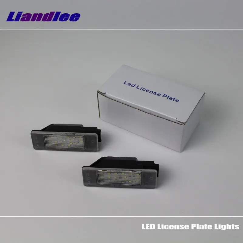 

Liandlee автомобильные номерные знаки для Peugeot 207 308 3D 5D хэтчбек номер рамка лампа светодиодный Авто электронные аксессуары