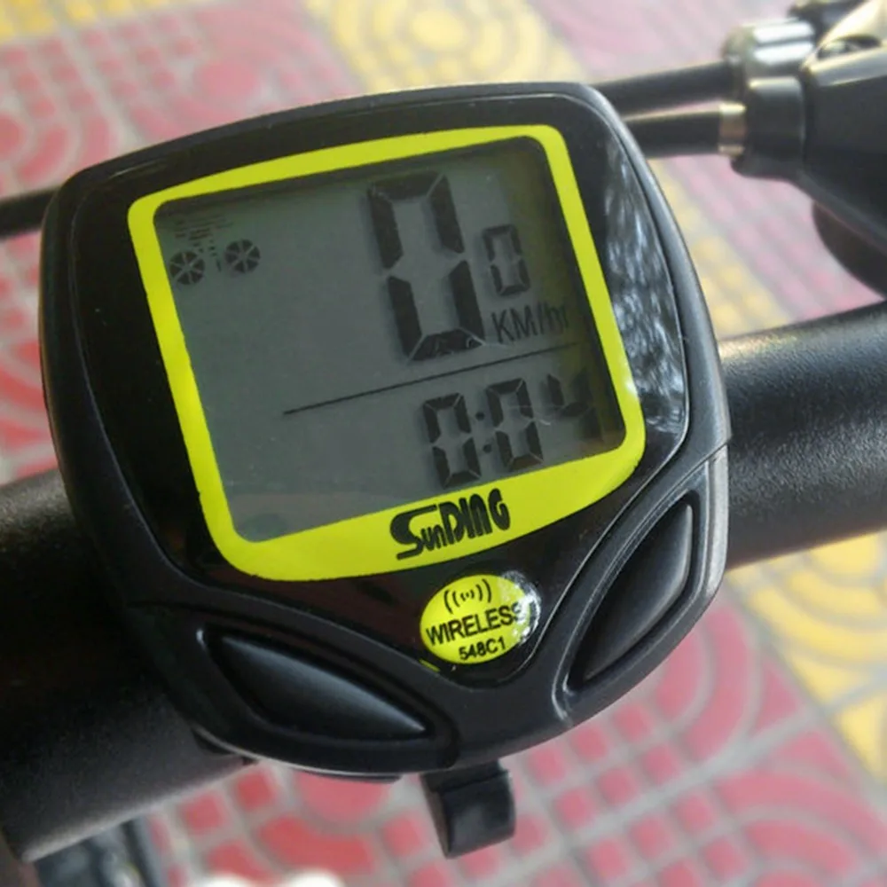 Waterproof Wireless Bike Computer Odometer Speedometer LED Backlight Cycling Bicycle Mountain Road Bicycle Computer Stopwatch
Waterproof Wireless Bike Computer Odometer Speedometer LED Backlight Cycling Bicycle Mountain Road Bicycle Computer Stopwatch