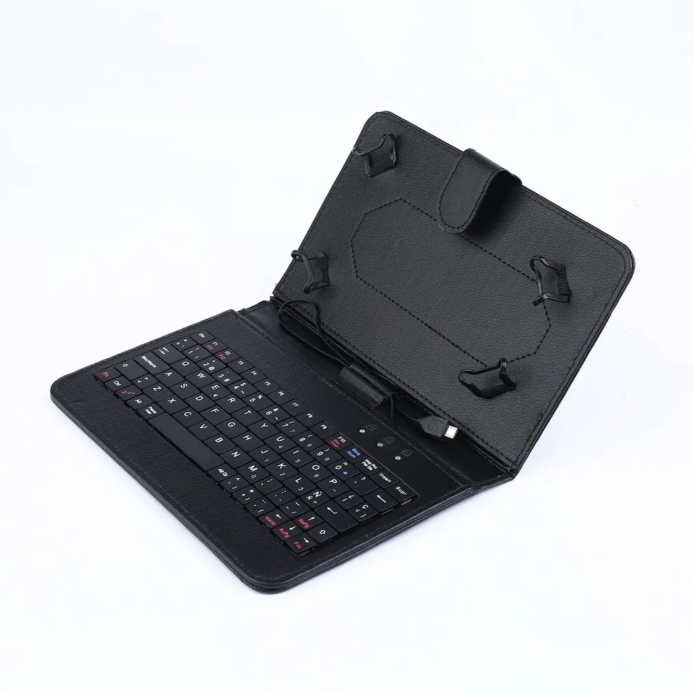 Portable Foldable PU Leather Case Cover Tablet Stand Holder Wired Keyboard Cover Case for Android 7 Inch Tablet
Portable Foldable PU Leather Case Cover Tablet Stand Holder Wired Keyboard Cover Case for Android 7 Inch Tablet